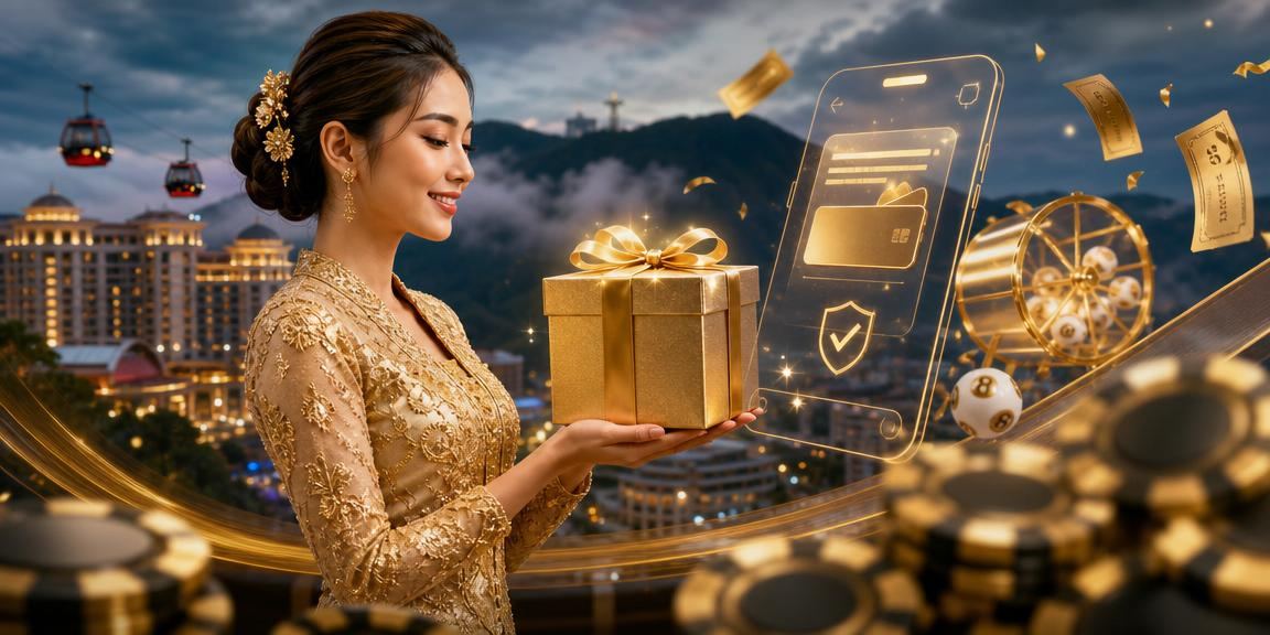 Suasana loteri dan cabutan bertuah di Genting Highlands dengan pemain berbaju kebaya yang teruja