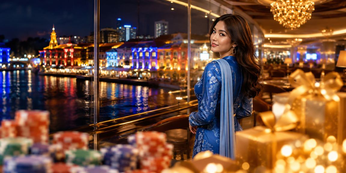 Tetamu VIP winbest di Melaka menerima bonus eksklusif dengan pakaian tradisional baju kurung